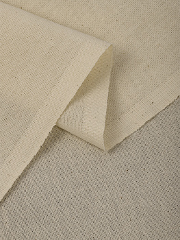 Ткань Бязь 334 Бомуль ГОСТ 146 г/м² 100% хлопок шир.150 см арт.Bz.10000.15 цв.суровый уп.15м