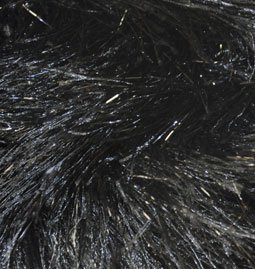 Пряжа для вязания Ализе Decofur Sim (20% металлик, 80% полиэстер) 5х100г/100м цв.60-01 черный