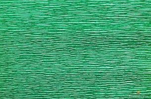 Бумага гофрированная Италия 50см х 2,5м 180г/м² цв.804 зеленая