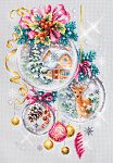 Набор для вышивания ЧУДЕСНАЯ ИГЛА арт.100-247 Рождественская сказка 22x32 см