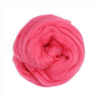Шерсть для валяния ПЕХОРКА тонкая шерсть (100%меринос.шерсть) 50г цв.240 новый розовый