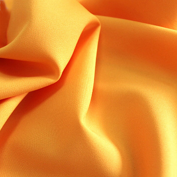 Ткань Габардин Fuhua 180 г/м² 100% ПЭ шир. 150см арт.БЛ41000 цв.406 желто-оранжевый рул.35м