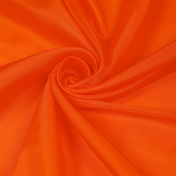 Ткань подкладочная Таффета С190Т оранжевый S523 (1362) 53 г кв.м рул.100м