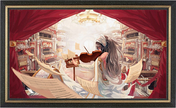 Набор Колор Кит мозаичная картина арт.КК.10015 Музыкальная экспрессия 40х60