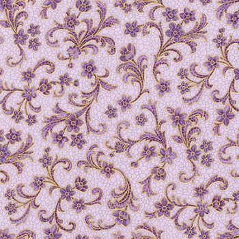Ткань для пэчворка PEPPY Villa Romana 146 г/м² 100% хлопок цв.SRKM-17053-119 MAUVE уп.50х55 см