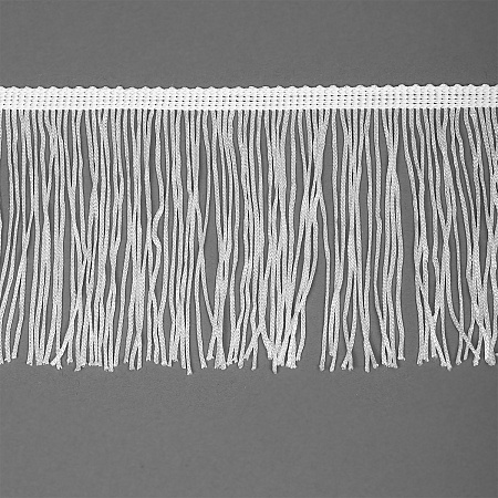 Бахрома отделочная TBY 10 см цв.белый уп.4,5м