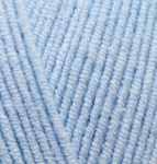 Пряжа для вязания Ализе Cotton gold (55% хлопок, 45% акрил) 5х100г/330м цв.040 голубой