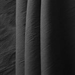 Ткань батист стоунвош 90 г/м² 100% хлопок шир.145 см арт.Р.15436.22 цв.22 черный уп.25м (±5м)